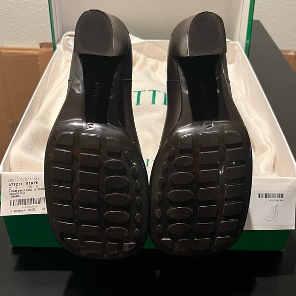 BEAUTIFUL Bottega Brown Storm Ankle Boots - Picture 5 of 8